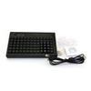 78 Tasten USB PS/2 Programmier-POS-Tastatur mit Magnetstreifenkartenleser KB78M-S