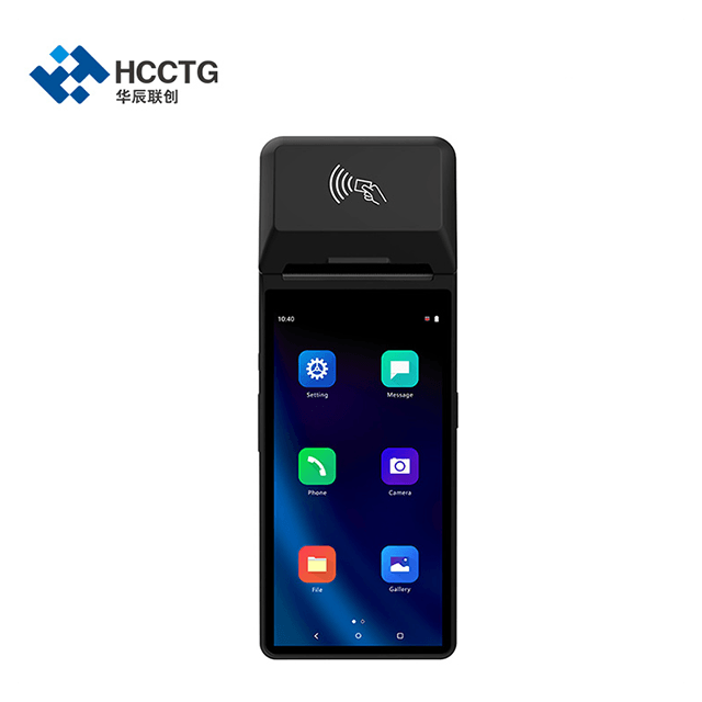 HCCTG GMS 6 Zoll NFC Handheld Android 10.0 POS-Gerät mit 58-mm-Thermodrucker Z300