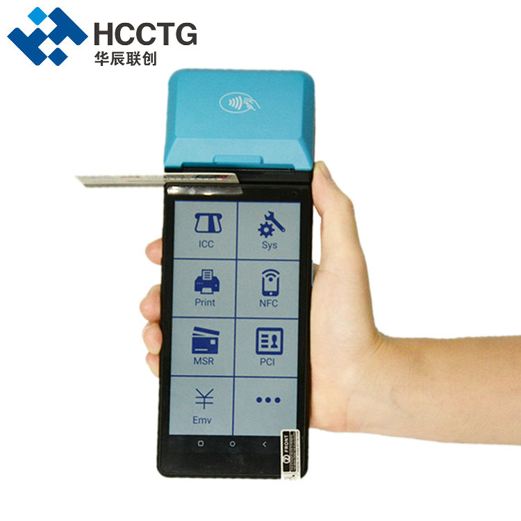 HCCTG GMS Android 11.0 EMV All-in-One-POS-Gerät für mobiles Zahlungssystem Z500