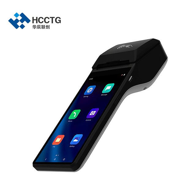 HCCTG GMS 6 Zoll NFC Handheld Android 10.0 POS-Gerät mit 58-mm-Thermodrucker Z300