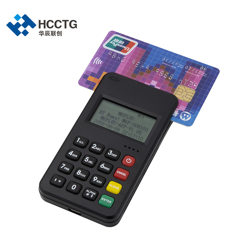 EMV L1&L2 MSR+Kontakt+Kontaktloser Kartenleser MPOS M6 PLUS