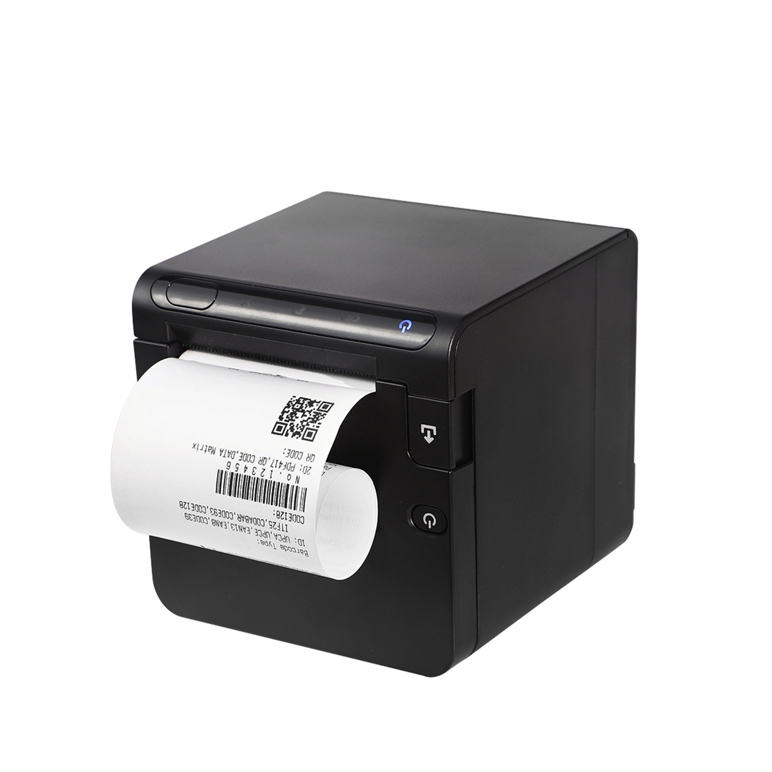 Schwarz-Weiß-Druck 80 mm kabelloser USB-WLAN-Beleg-Cloud-POS-Drucker Thermal POS80B