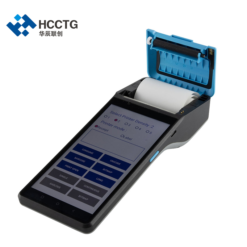 HCCTG NFC GPS Free SDK Handheld Android 10.0 All-In-One-POS-Gerät Z300