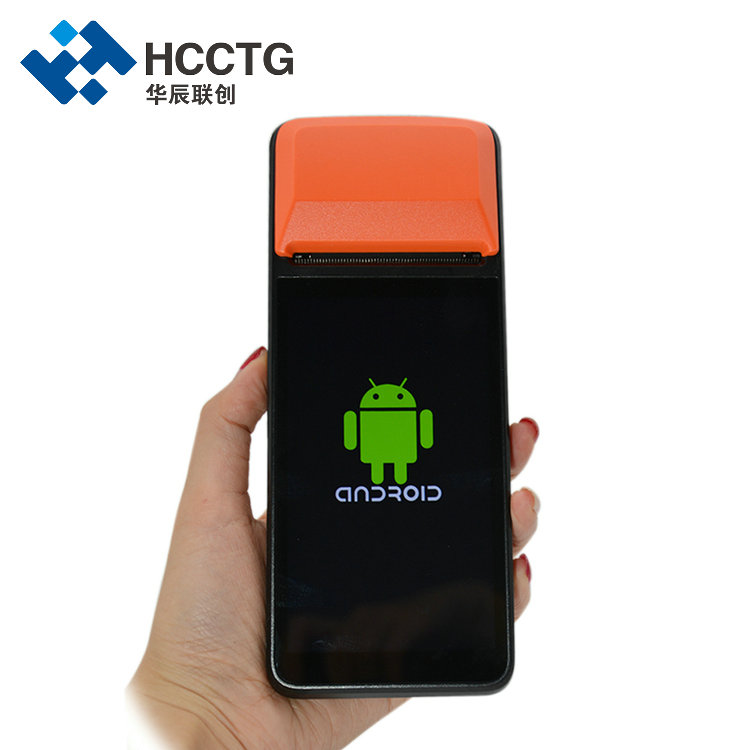 5-Zoll-Handheld-Smart-POS-Terminal mit Android 7.1.2 und Drucker R330W