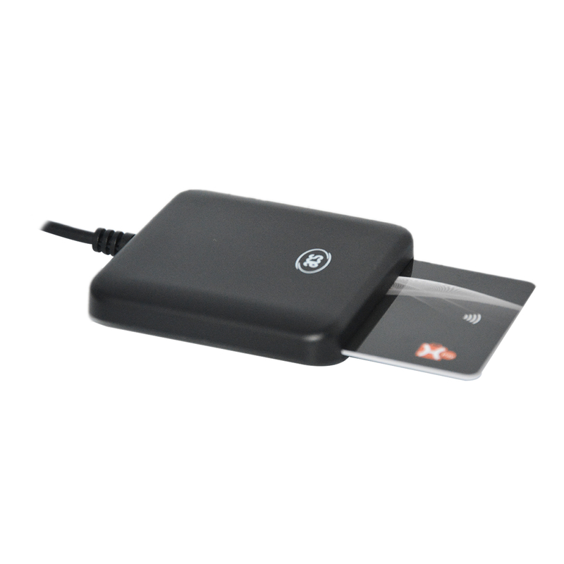 USB Typ A PC-Link UnionPay Kontakt-Smartcard-Lesegerät für Regierungsdienste ACR39U-U1