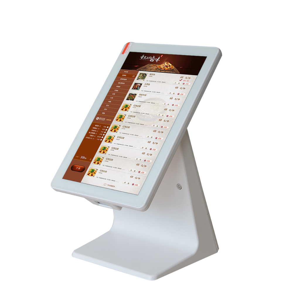 HCCTG 10,1 Zoll WiFi Android 7.1 2D-Barcode-Lese-Touchscreen-Kassensystem für Restaurant HCC-A1012