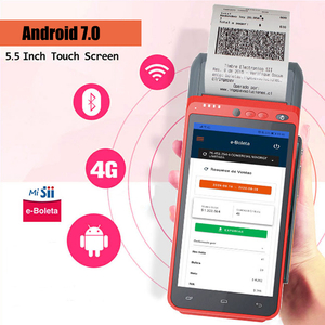 HCCTG EMV Android 7.0 Handheld-POS-Terminal für MasterCard-Zahlung HCC-Z100