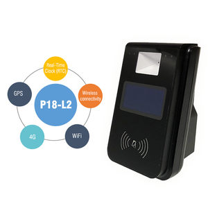 4,3-Zoll-Linux 4.9 NFC GPS Unionpay EMV RFID-Busticketvalidator P18-L2C