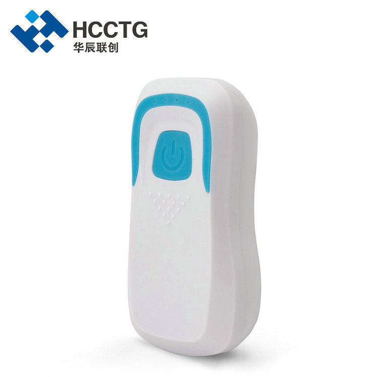 Leistungsstarker Mini-Bluetooth/2,4G-RFID-Leser 2D-Barcode-Scanner HR58