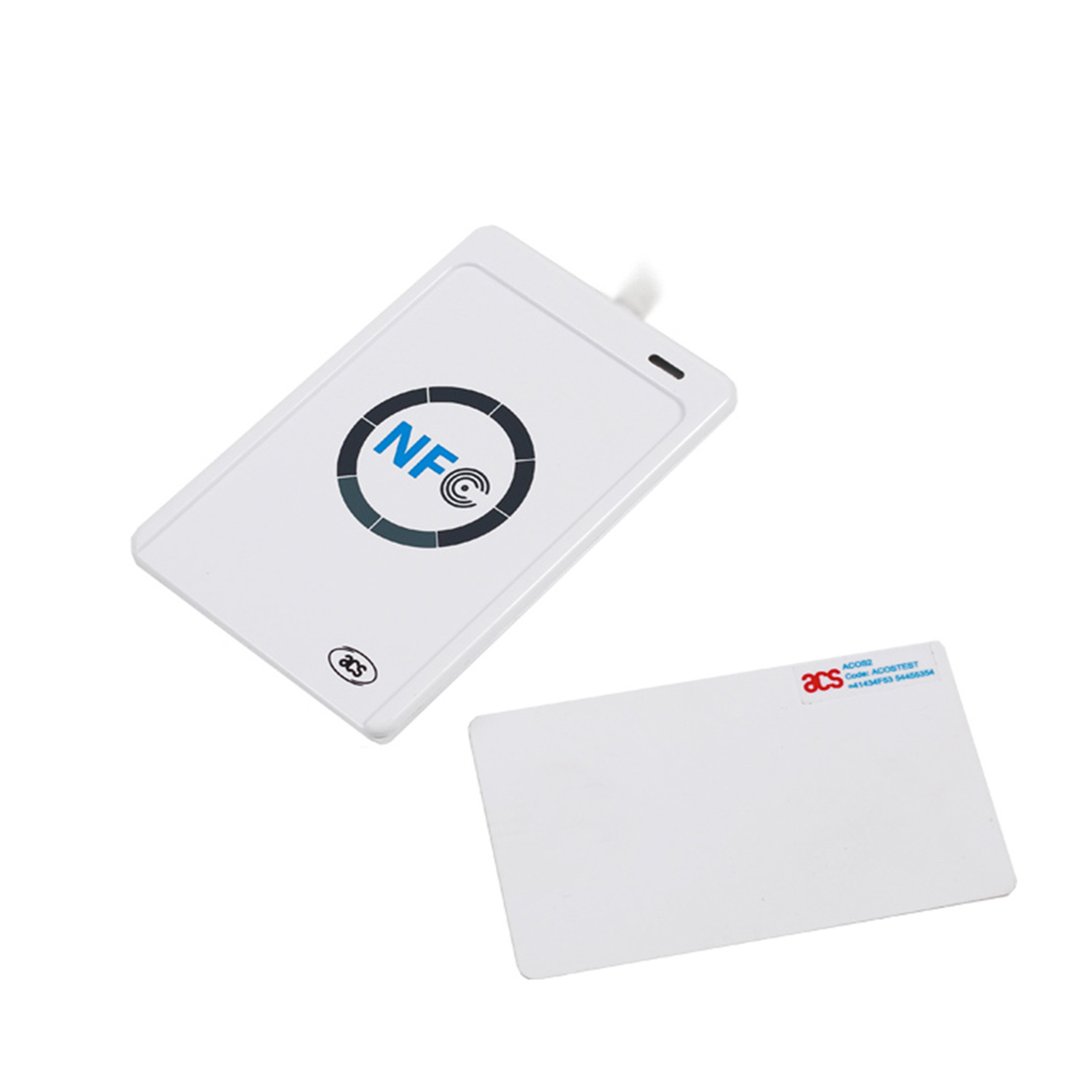 Mit dem PC verbundener kontaktloser 13,56-MHz-Smartcard-Leser für die Zugangskontrolle ACR122U-A9