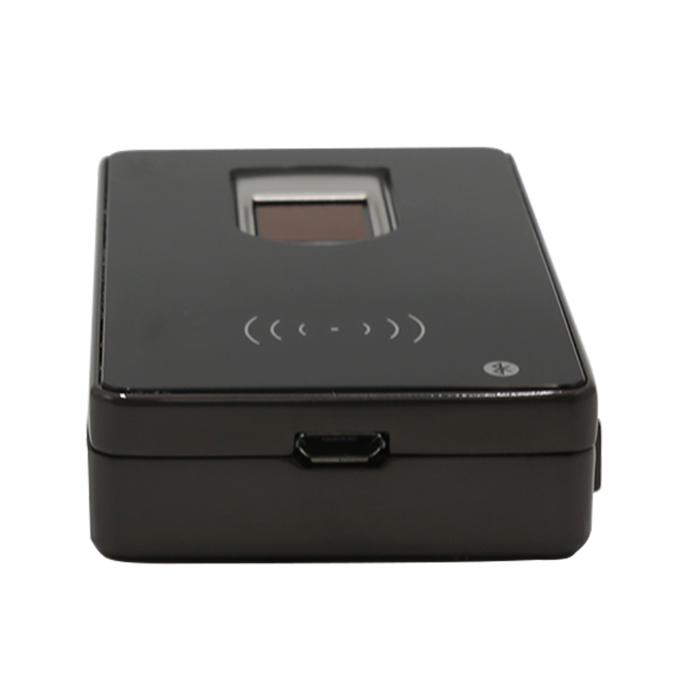 500DPI Halbleiter Tragbares Bluetooth USB Biometrisches Fingerabdruckgerät HBRT-1011