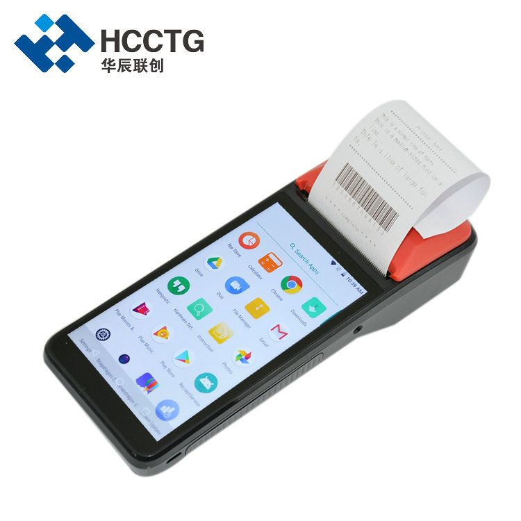 HCCTG Android 7.1.2 WiFi-Handheld-Kassengerät mit Drucker R330W