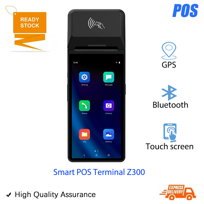 HCCTG NFC GPS Free SDK Handheld Android 10.0 All-In-One-POS-Gerät Z300