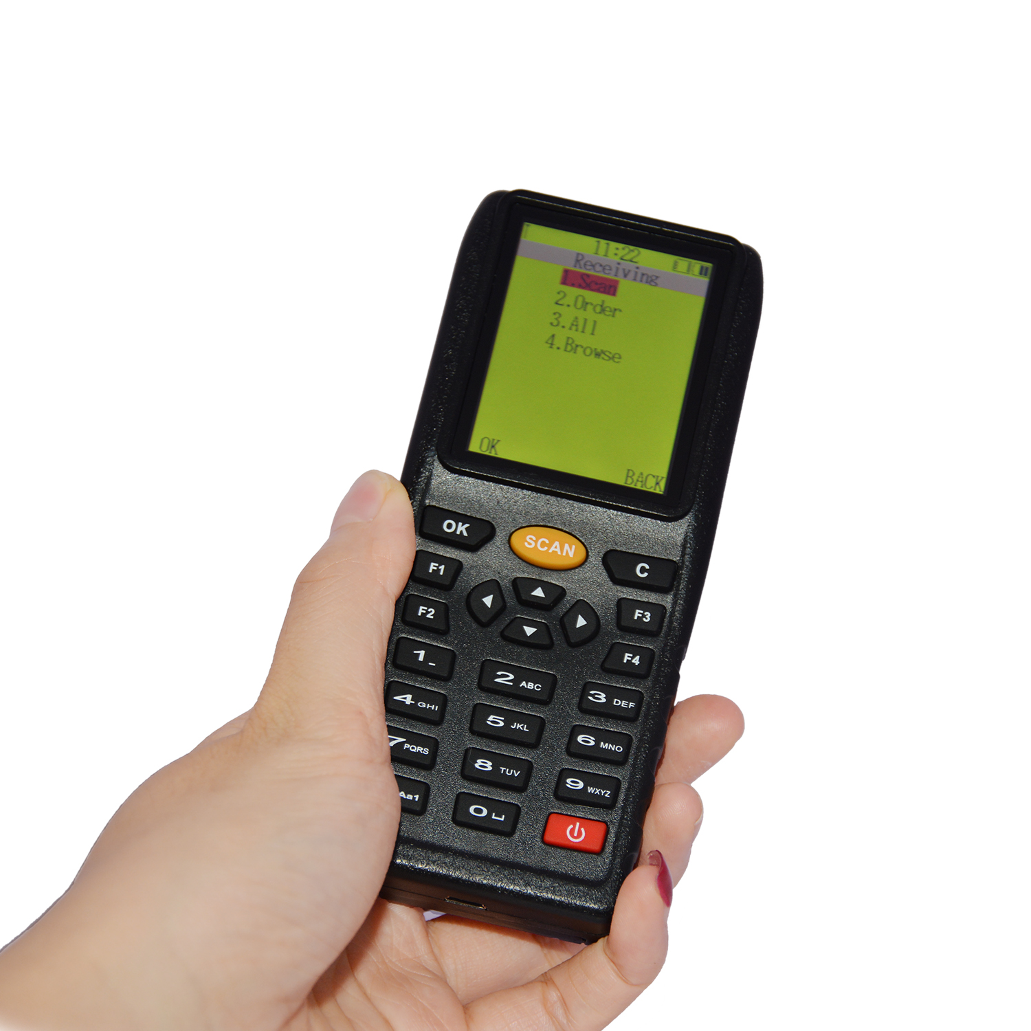 72 MHz Handheld Wireless Inventory Data Collector PDA Barcodescanner HS-E7