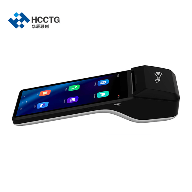 HCCTG GMS 6 Zoll NFC Handheld Android 10.0 POS-Gerät mit 58-mm-Thermodrucker Z300
