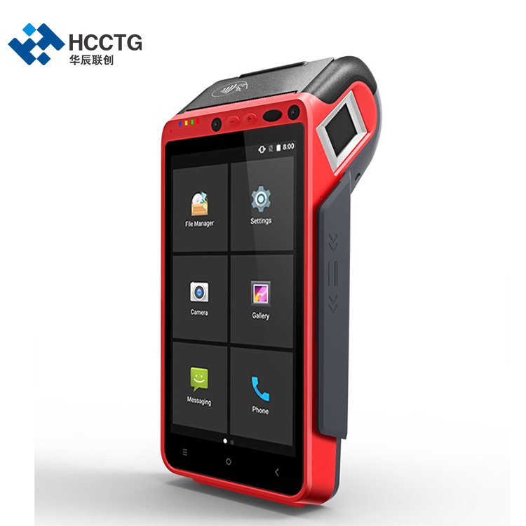 HCCTG EMV Android 7.0 Handheld-POS-Terminal für MasterCard-Zahlung HCC-Z100