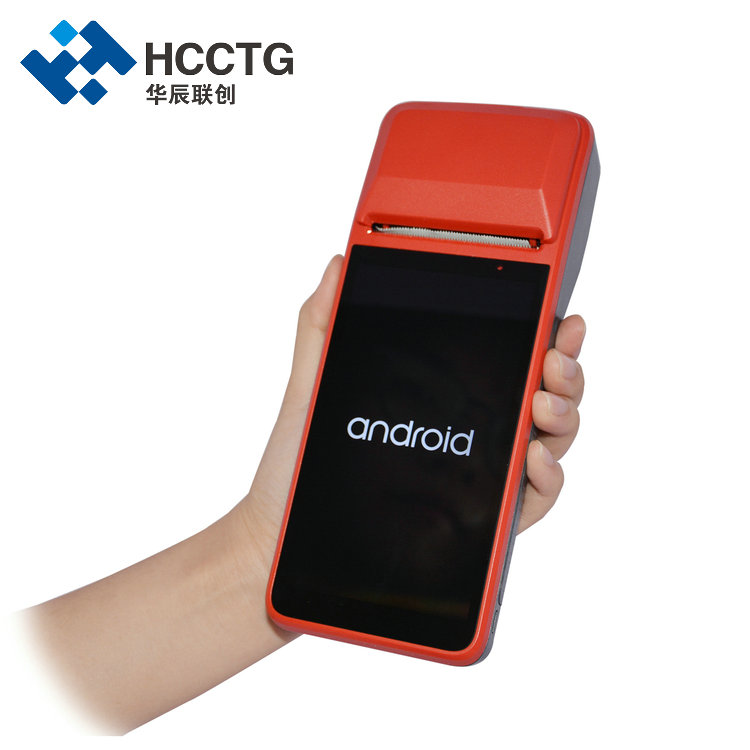 HCCTG NFC-Mifare-Karte 4G Android 7.1 POS-Terminal mit 58-mm-Drucker R330