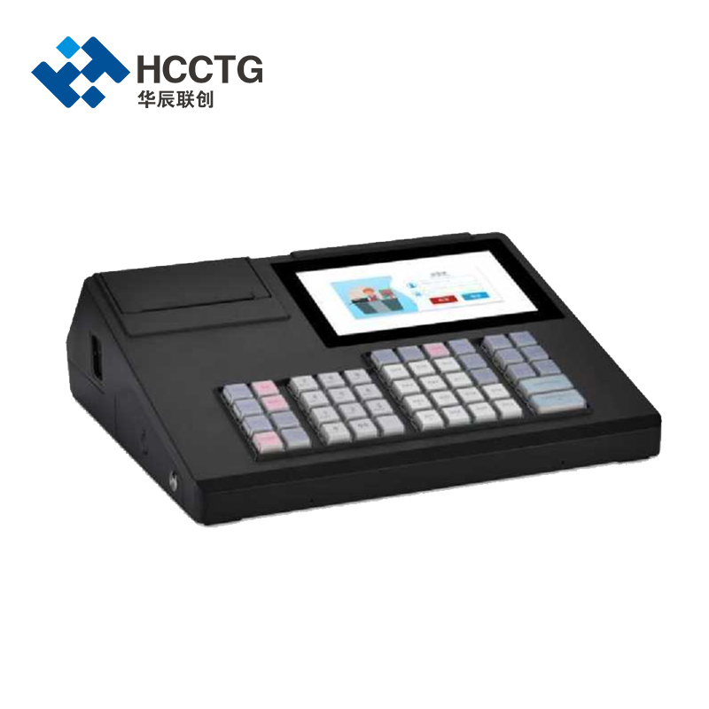 Einzelhandelssoftware 7 Zoll 48-Tasten-Tastatur Elektronische Registrierkasse All-in-One-POS-Terminal HCC-A1170