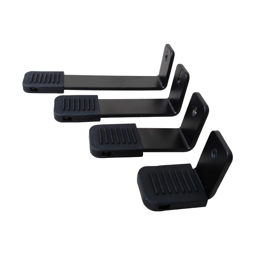Schwarz einstellbare Neigungsbereich Desktop Handsfree POS-Registrierkasse-Inhaber Metal POS STEIL PS-H2