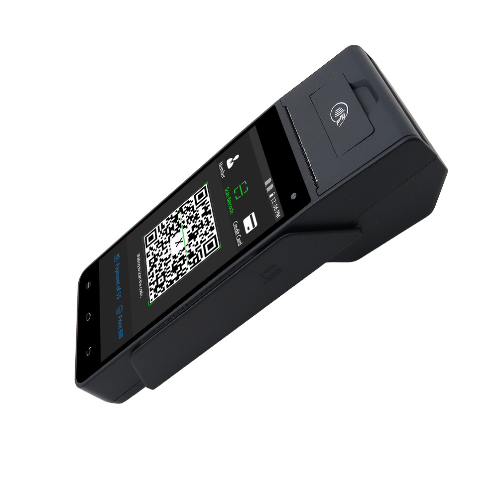 5 Zoll 4G Android 12 Kartenleser Handheld POS mit Drucker HCC-Z90