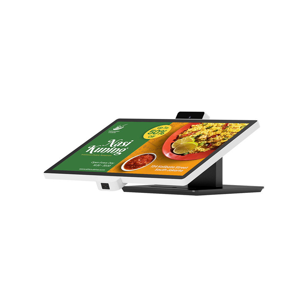 Self-Service-Bestellung und Zahlung 15,6-Zoll-innovativer Self-Service-All-in-One-Touchscreen-Kiosk HSK-SA15 (HSK-SW15)