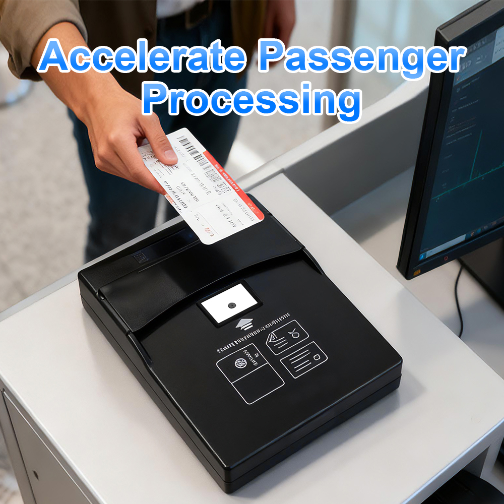 Hochleistungs-Passlesegerät: Schnelle, genaue und konforme Lösung zur Identitätsprüfung