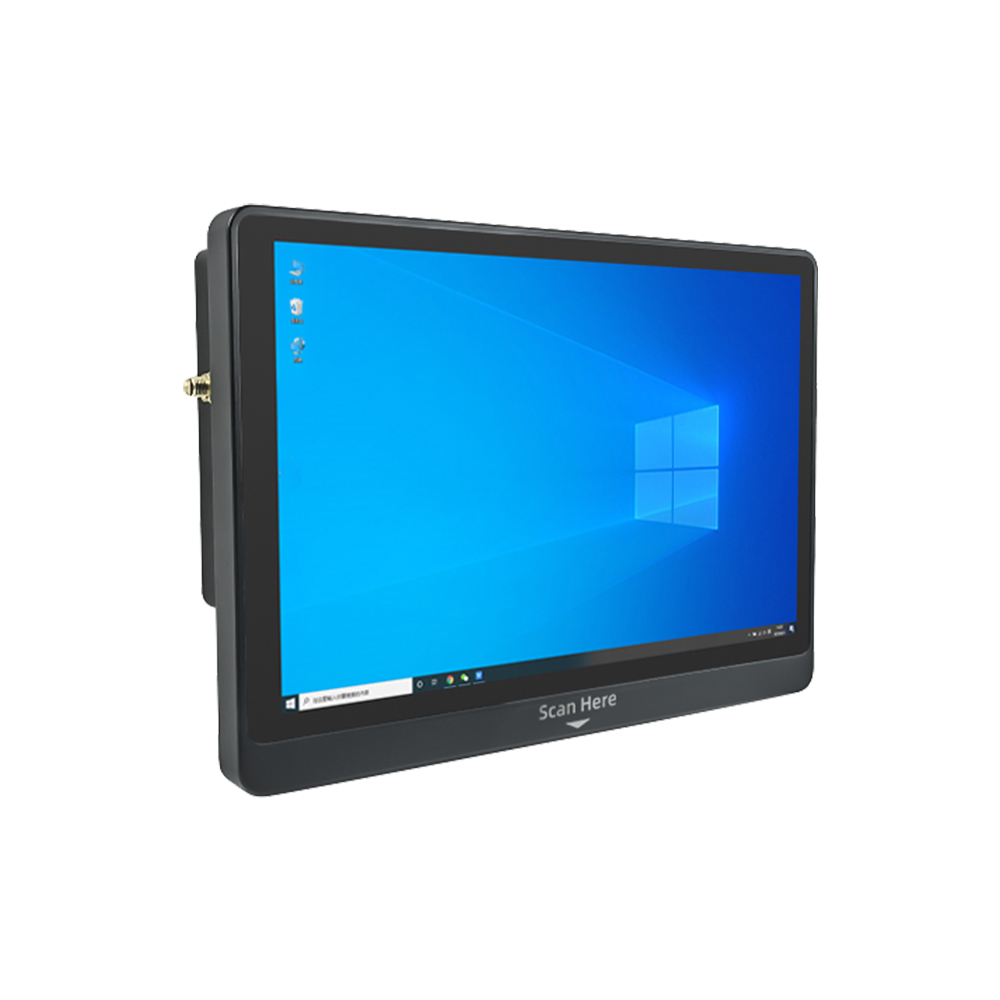 10-Zoll-Windows-1D/2D-Barcode-Scanner-Terminal mit LED-Touchscreen, LAN+WiFi-Schnittstelle ER220W