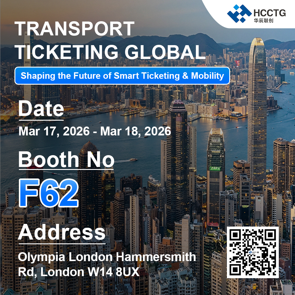 Treffen Sie HCCTG auf der Transport Ticketing Global 2026 in London
