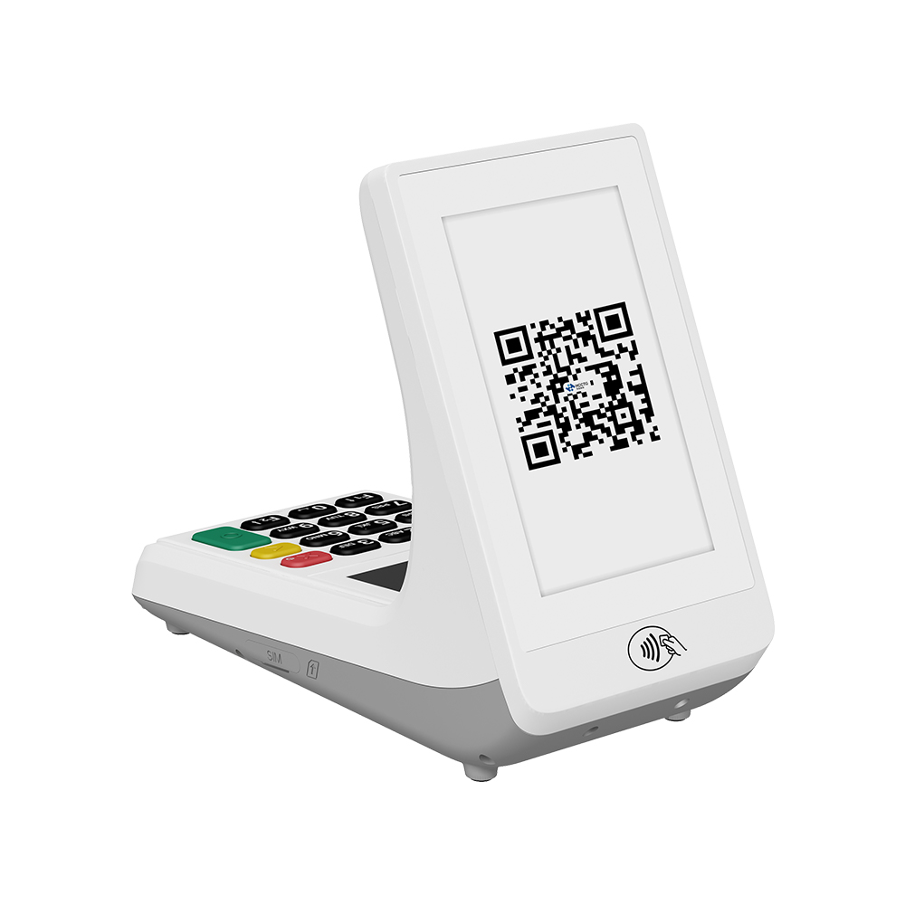2G/4G/WLI Dynamischer QR-Code Echtzeit-Zahlungs-Soundbox mit Linux Contactless/Contact Reader Z45