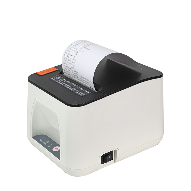 USB+Ethernet 80 mm tintenlos kommerzieller tragbarer 3-Zoll-Zweifarben-Thermodrucker für Logo-Barcode-Druck HCC-POS890E Plus