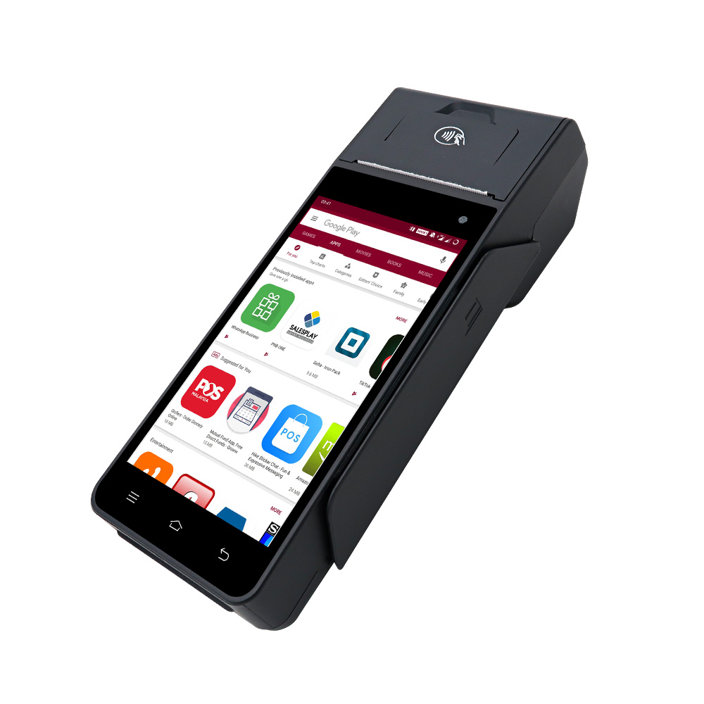 5 Zoll 4G Android 12 Kartenleser Handheld POS mit Drucker HCC-Z90