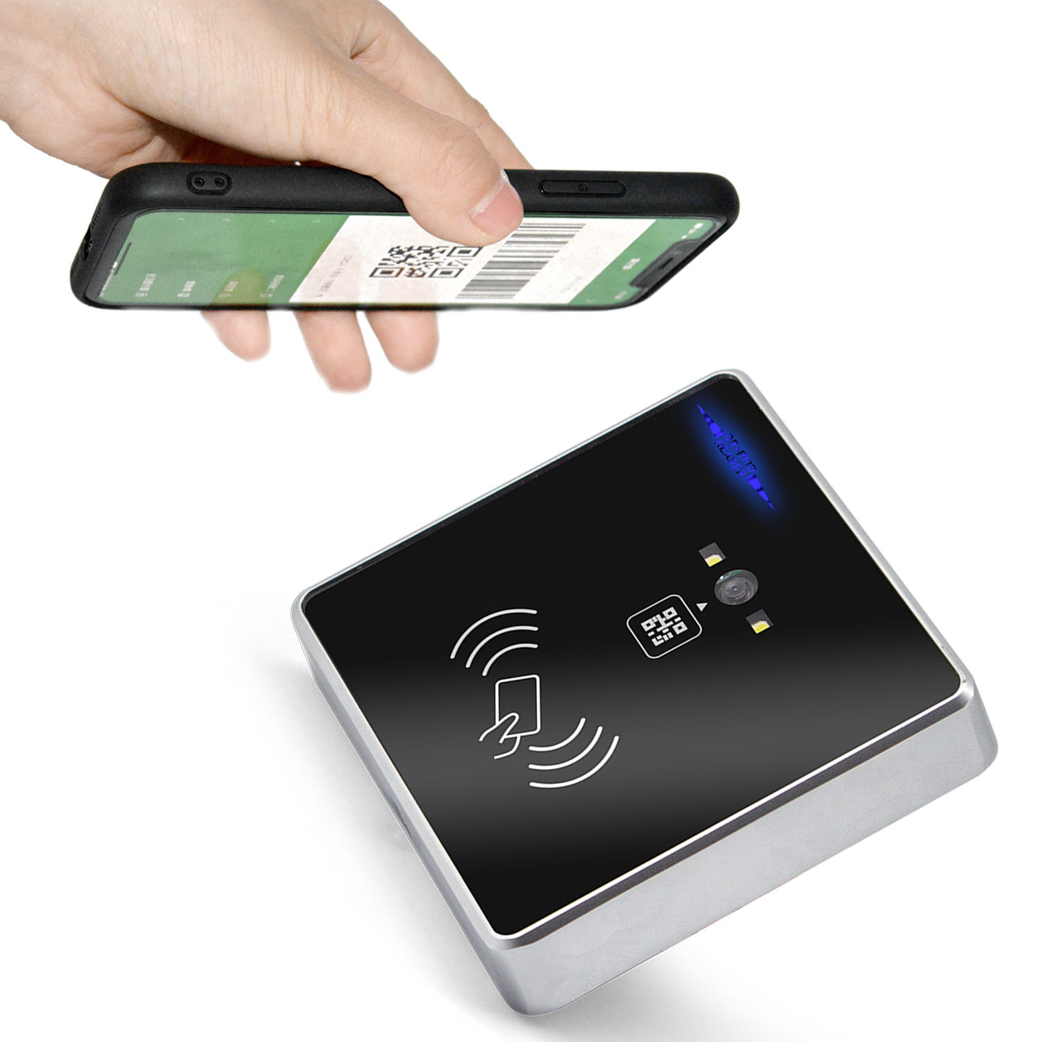 Mifare Smart QR Code RFID-Zugangskontrollkartenleser, eingebettetes Barcode-Scannermodul HM30