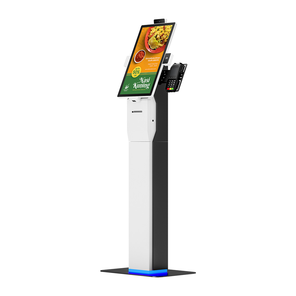 Self-Service-Bestellung und Zahlung 15,6-Zoll-innovativer Self-Service-All-in-One-Touchscreen-Kiosk HSK-SA15 (HSK-SW15)