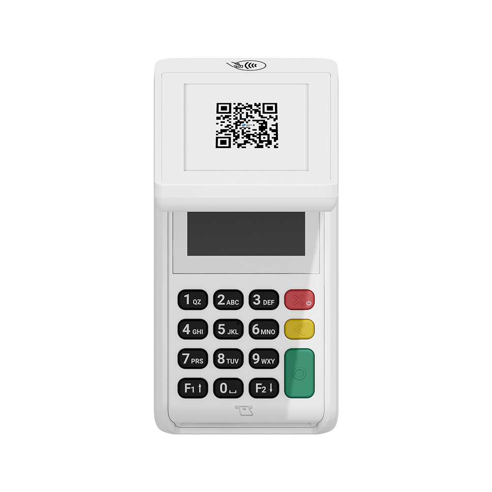 2G/4G/WLI Dynamischer QR-Code Echtzeit-Zahlungs-Soundbox mit Linux Contactless/Contact Reader Z45