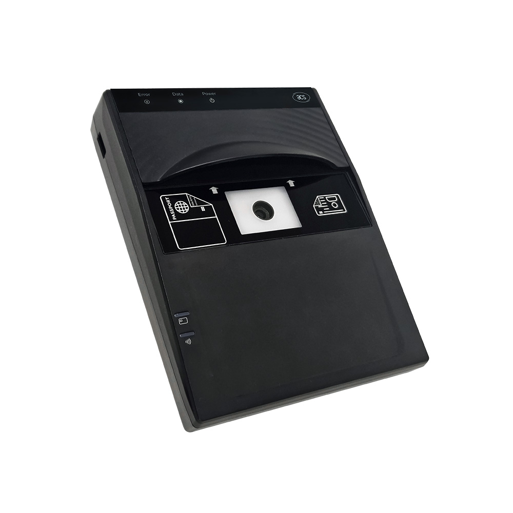 Halbseitiger RFID-ID-QR-OCR-MRZ-Scanner E-Pass-Leser AIR60U