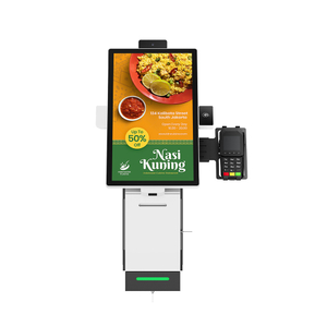 Self-Service-Bestellung und Zahlung 15,6-Zoll-innovativer Self-Service-All-in-One-Touchscreen-Kiosk HSK-SA15 (HSK-SW15)