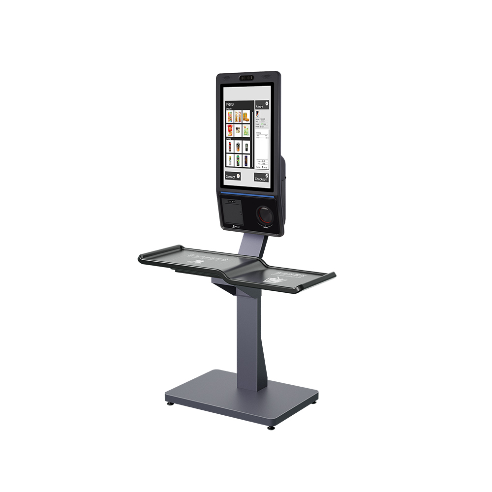 21,5 Zoll Stehende Android/Windows Self-Service-Zahlungszahlung Kiosk Terminal mit Drucker QR-Code-Leser HCC-HM2000