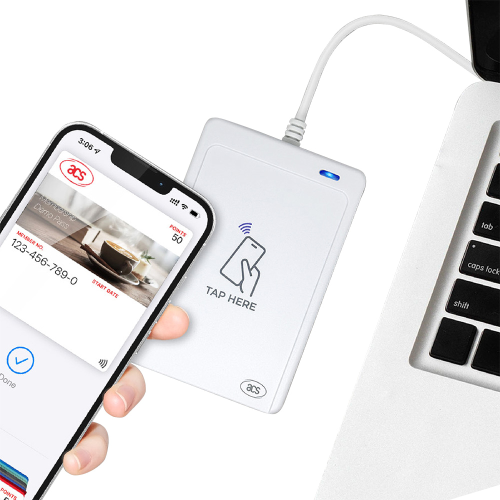 VAS WalletMate Mobile Wallet NFC-Leser ACR1552U-MW für Android iOS