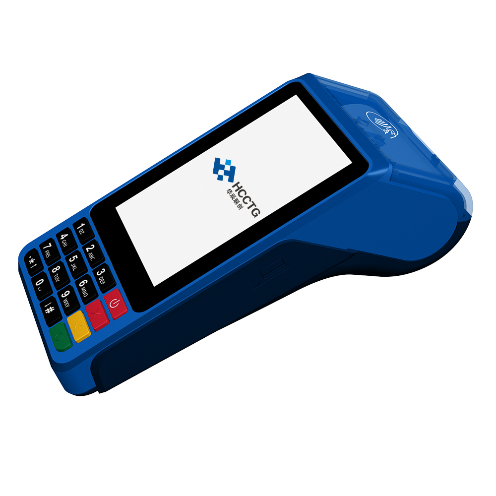 Android 10 Handheld-POS-Terminal mit 58-mm-Thermodruckertastaturen Z60A