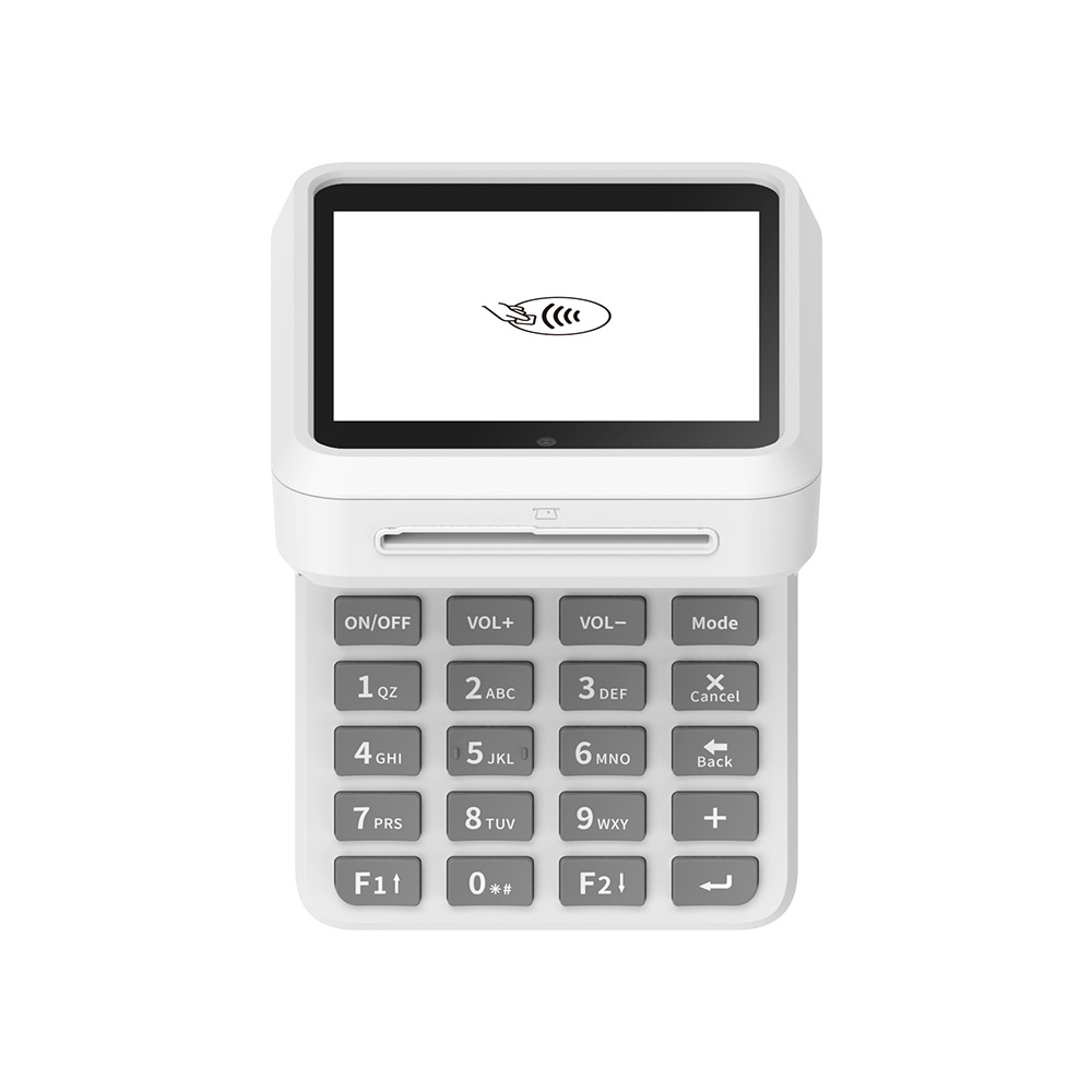 Android 13 4-Zoll-NFC-Smartcard-Zahlungs-POS-Terminal mit Tastatur-Digitalbildschirm Z80-V9