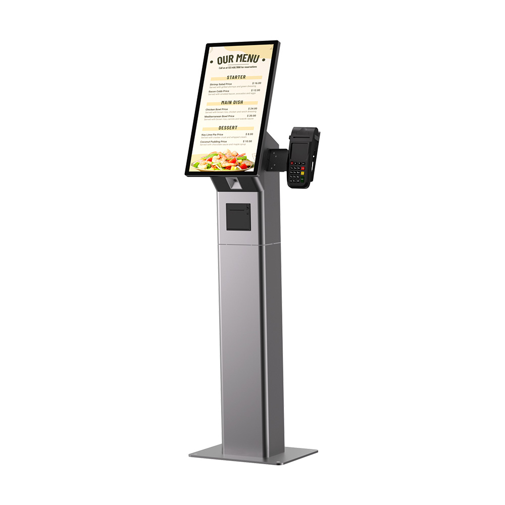 21,5-Zoll-Touch-LCD-Bestell-Selbstkasse-Kioskautomat für Einkaufszentrum HSK-KA21 (HSK-KW21)