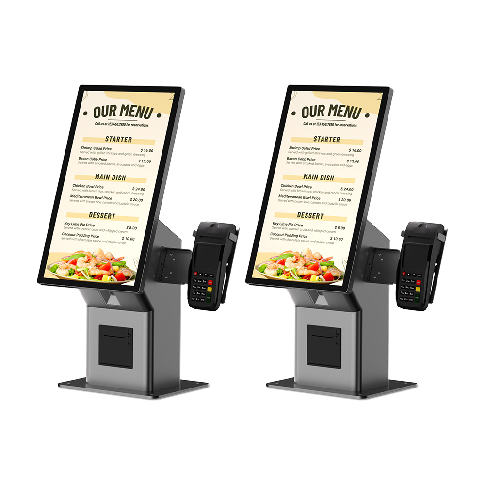 21,5-Zoll-Touch-LCD-Bestell-Selbstkasse-Kioskautomat für Einkaufszentrum HSK-KA21 (HSK-KW21)