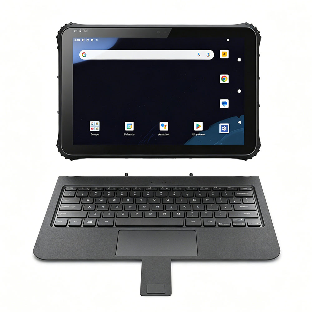 Robuster 12,2-Zoll-Industrie-5G-WLAN-Android-Tablet-PC mit NFC-Scanner Q225MP