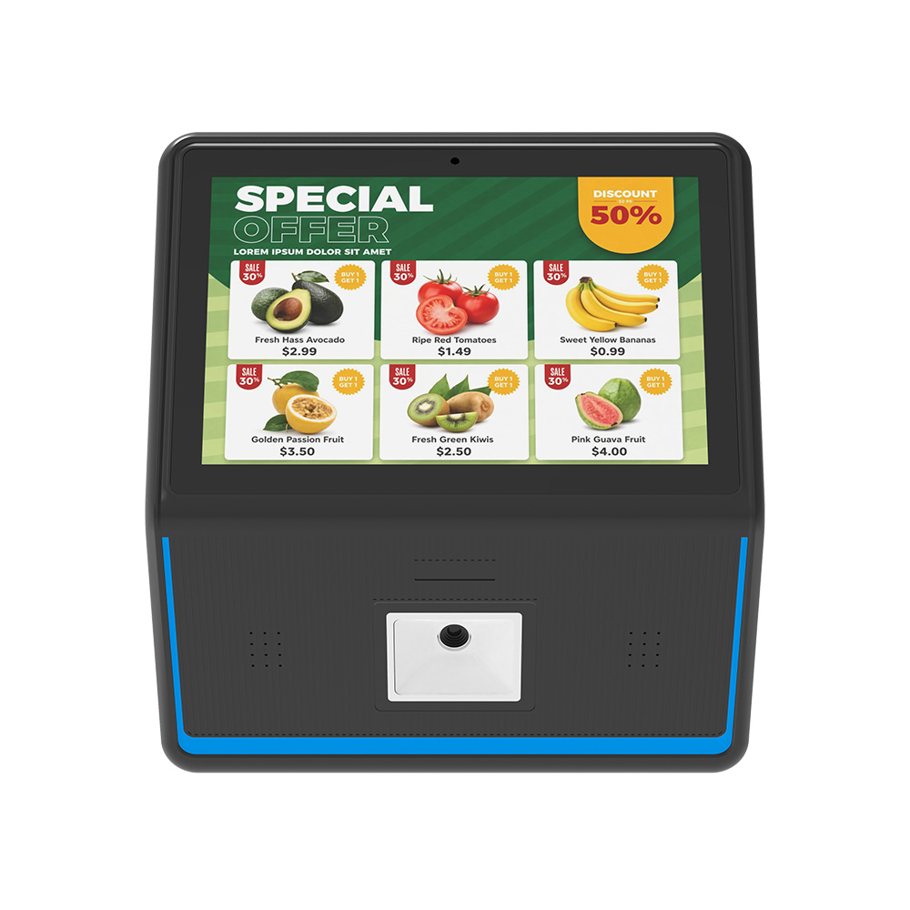 HCCTG ER260 Smart Price Checker Terminal mit 10,1-Zoll-Touch-Display Android/Windows-Betriebssystem und 1D/2D-Barcode-Scanner