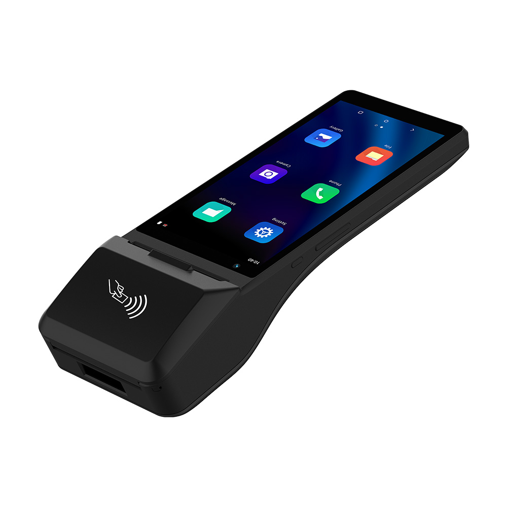 Android 14 6,0-Zoll-Smart-POS-Terminal mit 128*36-Kundendisplay Z300C