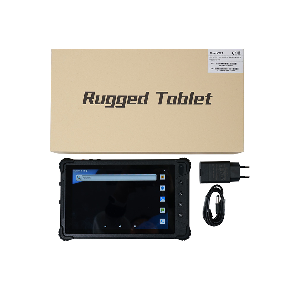 Robustes 8-Zoll-Android 14-Tablet für die Fahrzeugmontage für das Flottenmanagement mit 4G LTE und GPS V82T