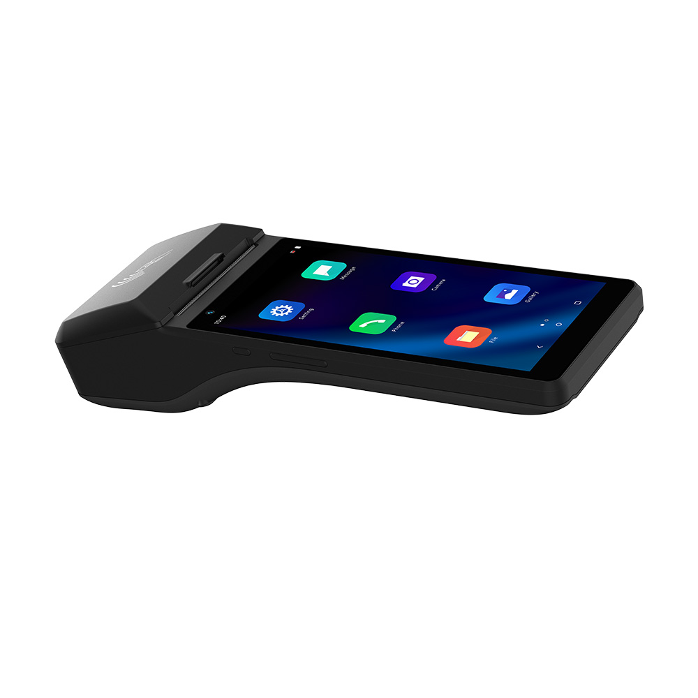 Android 14 6,0-Zoll-Smart-POS-Terminal mit 128*36-Kundendisplay Z300C
