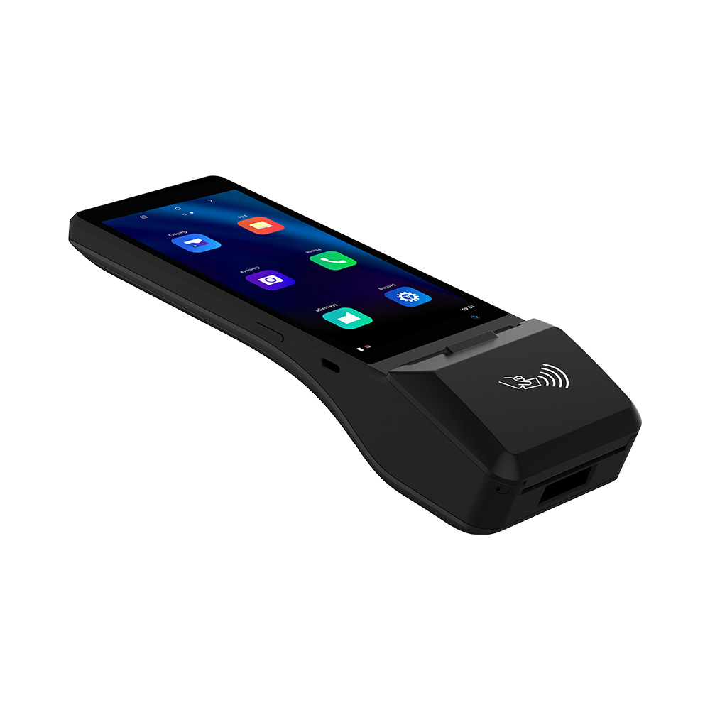 Android 14 6,0-Zoll-Smart-POS-Terminal mit 128*36-Kundendisplay Z300C